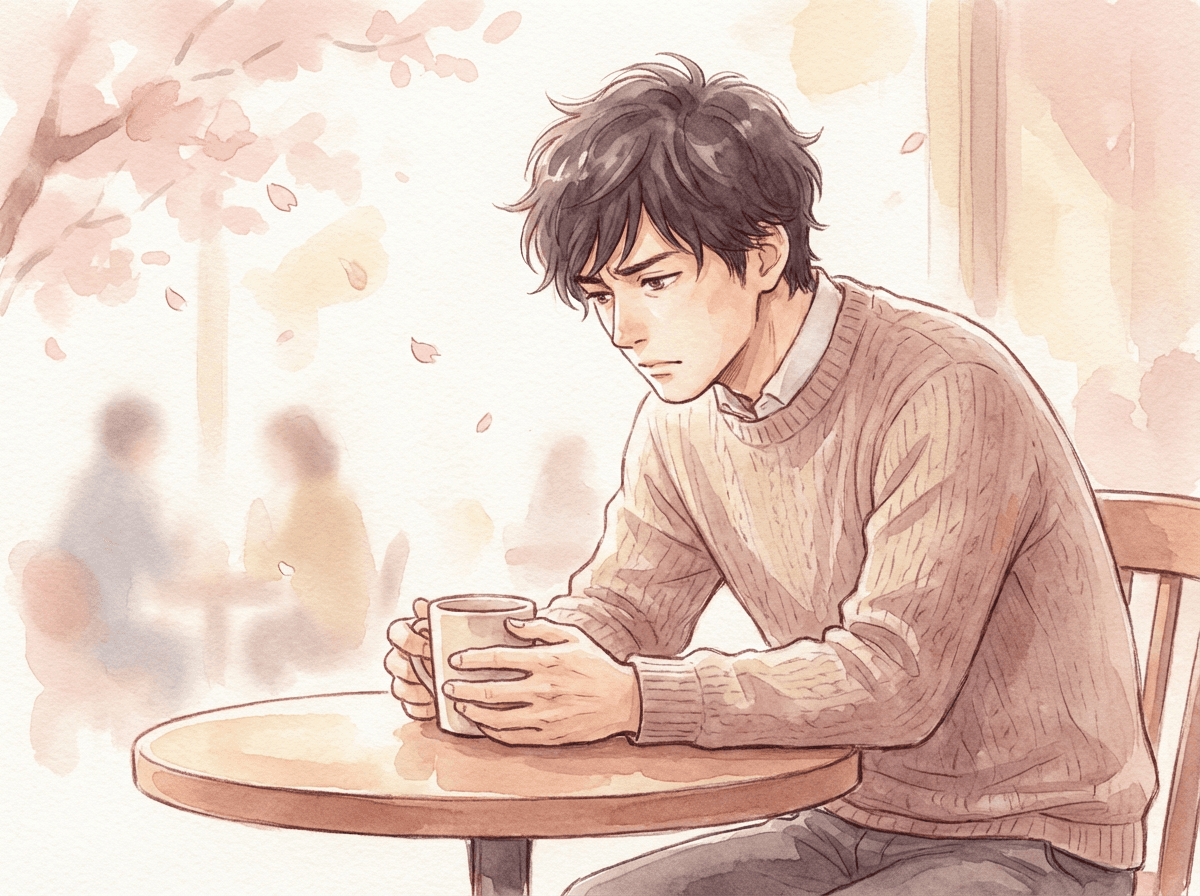 男性の悩みイメージ